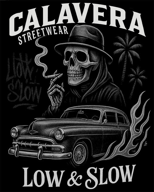 T-SHIRT Low & Slow Calavera