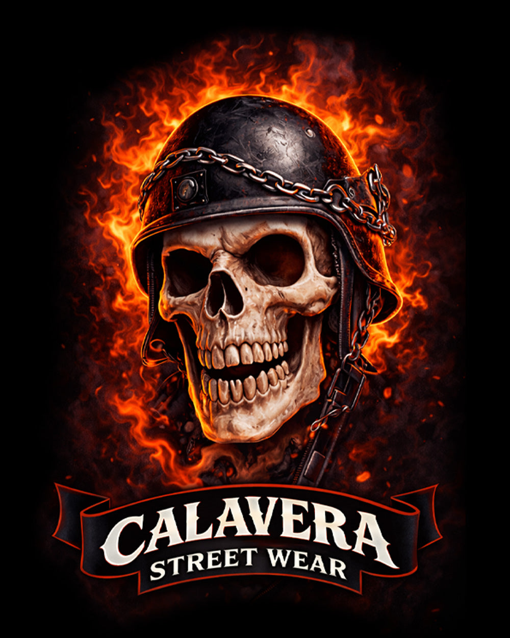 T-SHIRT Hell Rider Calavera