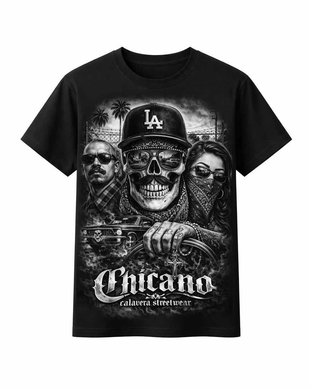 T-SHIRT West Coast Calavera
