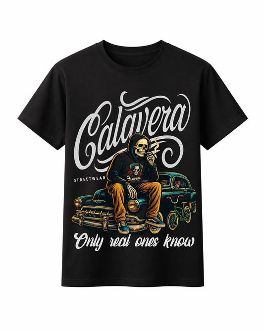 T-SHIRT Only Real Ones – Calavera