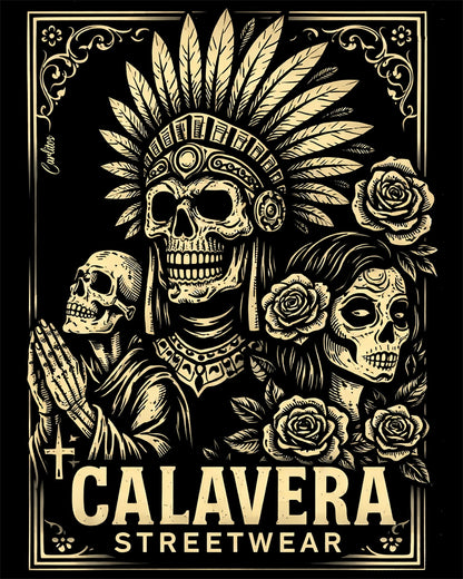 T-SHIRT Golden Heritage Calavera