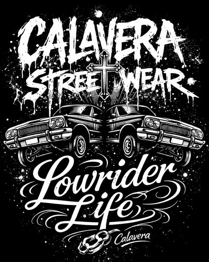 T-SHIRT Lowrider Life – Calavera Streetwear