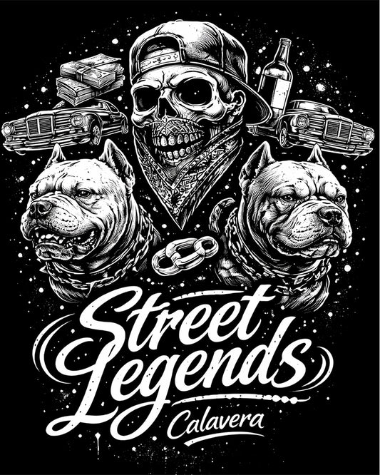 T-SHIRT Street Legends – Calavera
